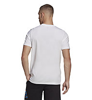 adidas M Camo T - T-shirt - Herren, White