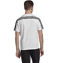 adidas Must Have 3 Stripes Tee - T-Shirt - Herren, White