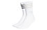 adidas Originals Mid Cut Glitter - lange Socken - Damen, White