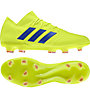 adidas Nemeziz 18.1 FG - scarpe da calcio terreni compatti, Yellow/Blue