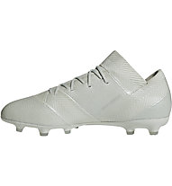 adidas Nemeziz 18.2 FG - scarpe da calcio terreni compatti, Light Grey