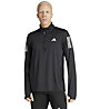 adidas Own The Run - Laufsweatshirt - Herren, Black/White