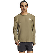 adidas Own The Run - maglia running maniche lunghe - uomo, Green