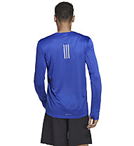 adidas Own The Run - maglia running maniche lunghe - uomo, Light Blue