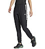 adidas Own The Run 3S - pantaloni running - donna, Black/White