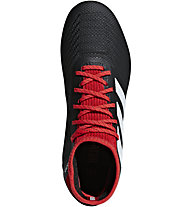 adidas Predator 18.3 FG Jr - scarpe da calcio terreni compatti - bambino, Black/Red