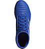 adidas Predator 19.3 FG JR - scarpe da calcio terreni compatti - bambino, Blue/Silver