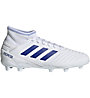 adidas Predator 19.3 FG JR - scarpe da calcio terreni compatti - bambino, White/Blue