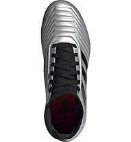 adidas Predator 19.3 TF Junior - Fußballschuhe Hartplatz - Kinder, Black/Silver