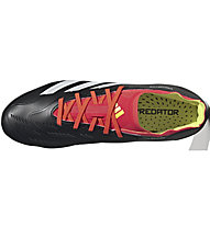 adidas Predator 24 League Low MG - scarpe da calcio multisuperfici, Black/Red