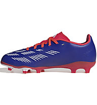 adidas Predator League FG Jr - scarpe da calcio per terreni compatti - bambini, Blue/Red/White