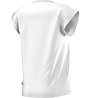 adidas Originals Rolled Sleeves Damen T-Shirt Fitness, White