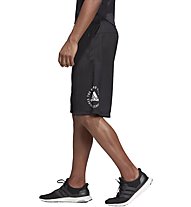 adidas Sport ID - pantaloni corti fitness - uomo, Black