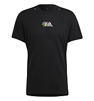 adidas Signature - T-Shirt Running - Herren, Black