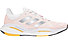 adidas Solar Glide 5 W - Laufschuhe Neutral - Damen, Pink/White/Yellow