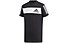 adidas Sport ID Tee - T-shirt fitness - ragazzo, Black/White