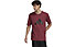 adidas Sportswear Future Icons Three Bar - T-shirt - uomo , Dark Red