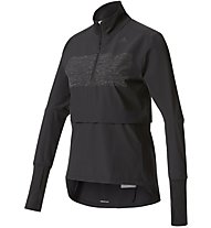 adidas Supernova Storm Sweatshirt Damen-Pullover zum Laufen, Black