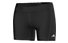 adidas Techfit 5-Inch pantaloncini tight donna, Black/Matte Silver