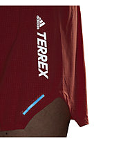 adidas Terrex Agravic Pro - pantaloni corti trail running - uomo, Red