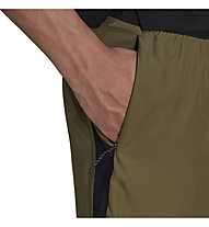 adidas Terrex Trail - pantaloni corti trail running - uomo, Green