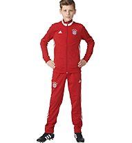 adidas Tracksuit FC Bayern Monaco Youth - tuta calcio bambino, True Red/White