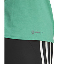 adidas Train Icons 3 Stripes W - T-shirt - donna, Green