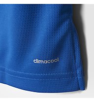 adidas Training Cool - T-shirt da ginnastica - bambino, Blue/Night Metallic