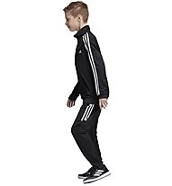 adidas Trio - Trainingsanzug - Kinder, Black/White