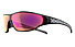adidas Tycane Small - Sportbrille, Black Matt/Purple Mirror