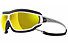 adidas Tycane Pro Outdoor Large - Sportbrille, White/Yellow