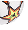adidas UCL Training Texture Foil Pyrostorm - pallone da calcio, White/Black/Light Red/Yellow