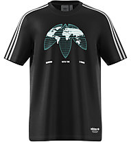 adidas Originals United - T-shirt fitness - uomo, Black