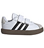 adidas VL Court 3.0 - Sneakers - Kinder, White/Black/Brown