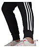 adidas W 3S FT Cuffed PT - pantaloni lunghi fitness - donna, Black/White