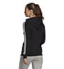 adidas W 3S Essentials FT Full-Zip - giacca della tuta - donna, Black/White