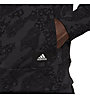 adidas Animal Print Track - giacca della tuta - donna, Black