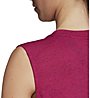 adidas Here to Create Muscle Shirt - Top - Damen, Pink