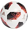 adidas World Cup Russia KO Top Glider - pallone da calcio, White/Black/Orange
