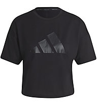 adidas W I 3Bar - T-Shirt - Damen , Black