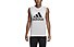 adidas Must Haves Badge of Sport - top fitness - donna, White
