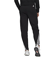 adidas W's 3-Stripes DK Zipper - pantaloni della tuta - donna, Black