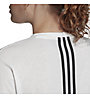 adidas Must Haves 3-Stripe - T-Shirt - Damen, White