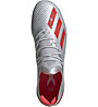 adidas X 19.1 FG - scarpe da calcio terreni compatti, Silver/Red