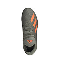 adidas X 19.3 FG Jr - scarpe da calcio terreni compatti - bambino, Green/Orange/White