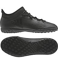 adidas X Tango 17.3 TF J - scarpe da calcio per terreni duri - bambino, Black