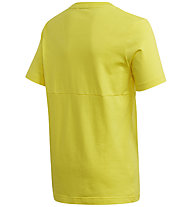 adidas YB MH Bos T2 - t-shirt fitness - bambino, Yellow