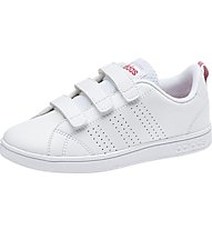 adidas Advantage Clean CMF C - sneaker - bambina, White
