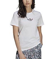 adidas Originals T-Shirt All Over Print - T-Shirt - Damen, White