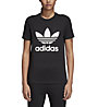 adidas Originals Trefoil - T-shirt fitness - donna, Black